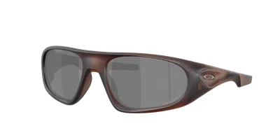 Oakley Neoforma 60mm Polarized Oval Sunglasses In Gray