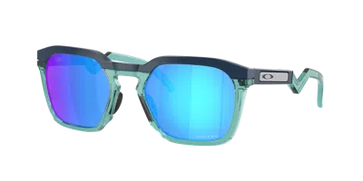 Oakley Unisex Sunglasses Oo9533 Hstn Sq In Metallic