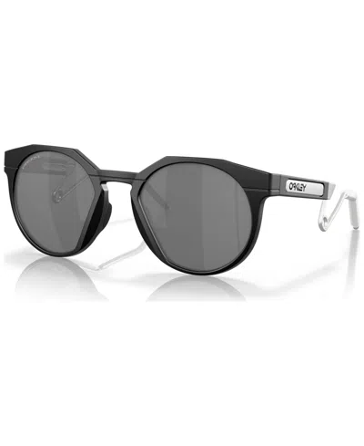 Oakley Womens Black Oo9279 Round-frame Metal Sunglasses In Prizm Black
