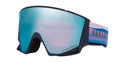 Oakley Unisex Sunglasses Oo7147 Flow Scape™ M Mikaela Shiffrin Signature Series Snow Goggles In Blue
