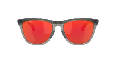 Oakley Unisex Sunglasses Oo9284a Frogskins™ Range (low Bridge Fit) In Prizm Ruby