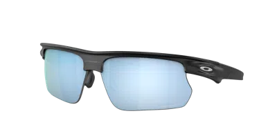 Oakley Oo9400 Bisphaera 940009 Matte Black Sunglasses In Blue
