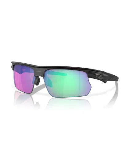 Oakley Unisex Sunglasses, Oo9400 In Matte Black,violet