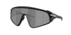 Oakley Womens Black Oo9404 Latch™ Panel Shield-frame Bio-matter™ Sunglasses In Prizm Black