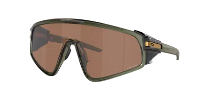 Oakley Unisex Latch Panel Sunglasses, Oo9404 In Olive