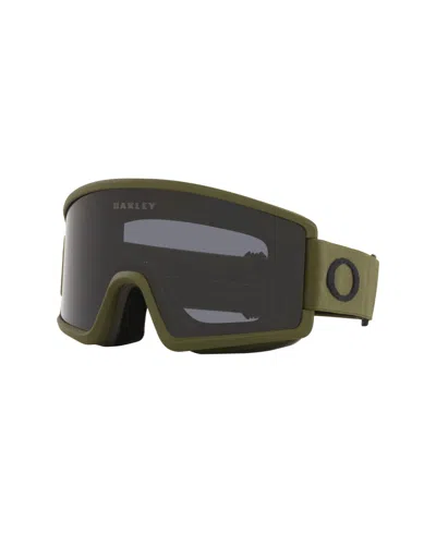 Oakley Unisex Target Line Snow Goggles, Oo7120 In Green
