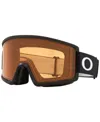 Oakley Unisex Target Line Snow Goggles, Oo7120 In Matte Black - Orange