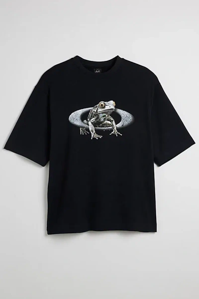 Oakley Uo Exclusive Frog Graphic Tee In Black, Men's At Urban Outfitters