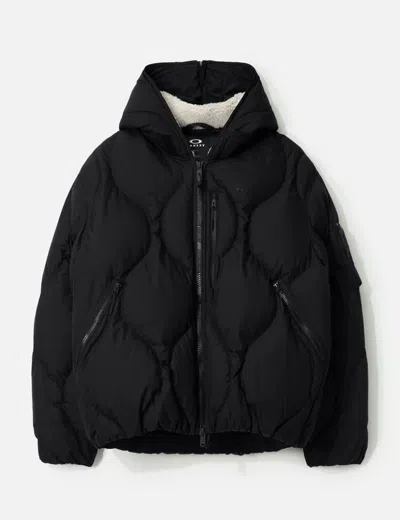 Oakley Urbanslope Puffer Jacket In Black