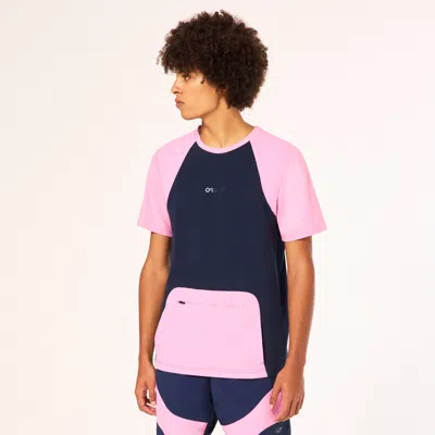 Oakley Verve Rc Kangaroo Pocket Tee In Navy