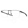 Oakley Voon Demo Square Men's Eyeglasses Ox3026 302601 55