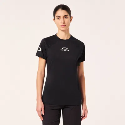 Oakley W Free Ride Ss Jersey In Black