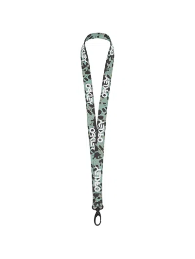 Oakley Wanderlust Fragment-pattern Lanyard In Green