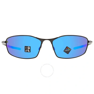 Oakley Whisker Prizm Sapphire Rectangular Men's Sunglasses Oo4141 414114 60 In N/a