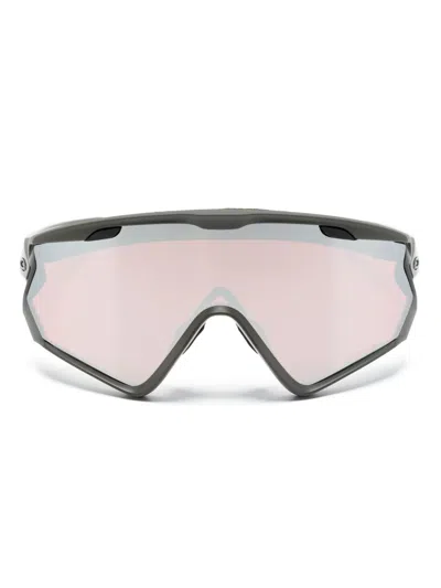 Oakley Wind Jacket 2.0 Shield-frame Sunglasses In Pink