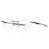 OAKLEY OAKLEY WINGFOLD DEMO RECTANGULAR MEN'S EYEGLASSES OX5115 511502 53