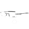Oakley Wingfold Evr Demo Rectangular Men's Eyeglasses Ox5118 180353 53