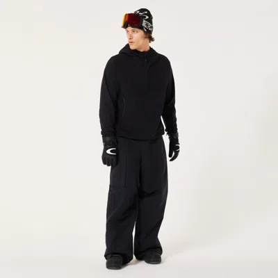 Oakley Wintertide Softshell Hoodie In Black