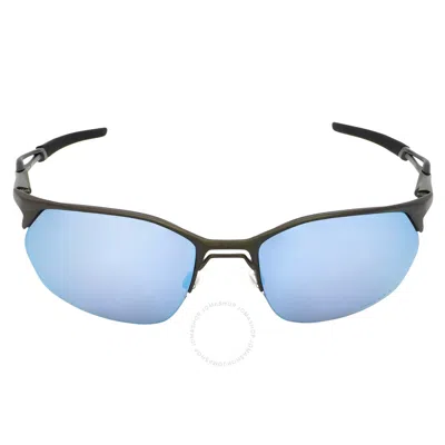 Oakley Wire Tap 2.0 Prizm Deep Water Polarized Rectangular Men's Sunglasses Oo4145 414506 60 In N/a