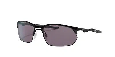 Pre-owned Oakley Wire Tap 2.0 Sunglasses, Satin Black Frame, Prizm Grey Lens In Gray