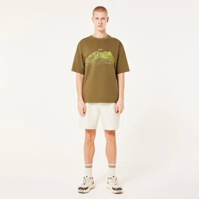 Oakley Wired Mtn Scape Tee In Green
