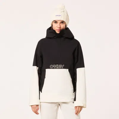 Oakley Wmns Tnp Tbt Insulated Anorak In Black,white