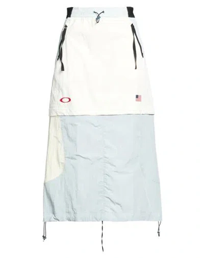 Oakley Woman Midi Skirt White Size L Polyamide