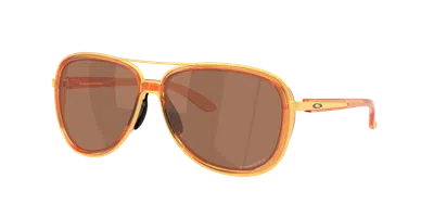 Oakley Woman Sunglass Oo4129 Split Time In Prizm Tungsten