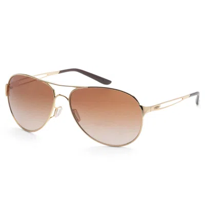 Oakley Women's Caveat 60 Mm Gold Sunglasses