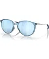 Oakley Womens Blue Oo9288 Sielo Round-frame O Matter™ Sunglasses In Matte Stonewash