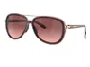 Oakley Split Time Gradient Aviator Sunglasses In Brown
