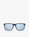 Oakley Womens Black Oo9102 55 Holbrook Square-frame Acetate Sunglasses In Black