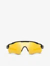 Oakley Oo9208 Radar Ev Path Rectangle-frame Sunglasses In Black