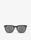 Oakley Womens Black Oo9286 Thurso Round-frame Acetate Sunglasses In Black