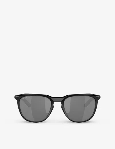 Oakley Womens Black Oo9286 Thurso Round-frame Acetate Sunglasses