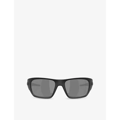 Oakley Womens Oo9486 Masseter Rectangular-frame O-matter Sunglasses Black