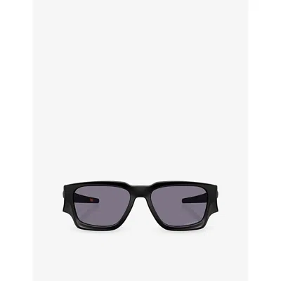 Oakley Womens Black Oo9514 Instagator Square-frame Nylon Sunglasses