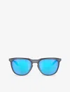 Oakley Womens Blue Oo9286 Thurso Round-frame Acetate Sunglasses In Blue