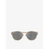 Oakley Womens Brown Oo9265 Latch Round-frame O Matter™ Sunglasses In Brown