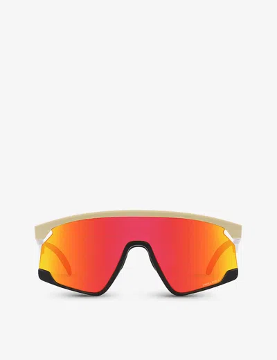 Oakley Logo Sunglasses In Matte Desert Tan