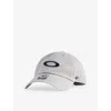 Oakley Womens Cement Remix Dad Brand-embroidered Cotton Baseball Cap In Cement