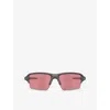 Oakley Womens Oo9488 Flak 2.0 Xxl Rectangular-frame Acetate Sunglasses Grey In Grey