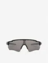 Oakley Oo9208 Radar Ev Path Rectangle-frame Sunglasses In Matte Black