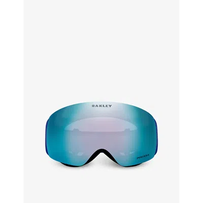Oakley Womens Blue Oo7064 Flight Deck™ M O_matter Snow Goggles
