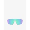Oakley Womens Clear Oo9415 Corridor Sq Rectangle-frame O Matter™ Sunglasses In Clear