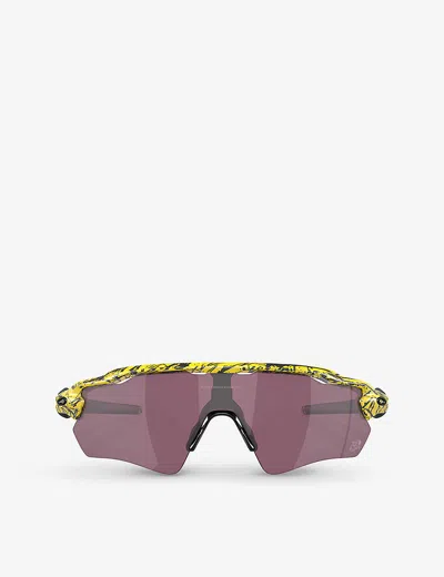 OAKLEY WOMENS OO9208 RADAR EV PATH SHIELD-FRAME ACETATE SUNGLASSES