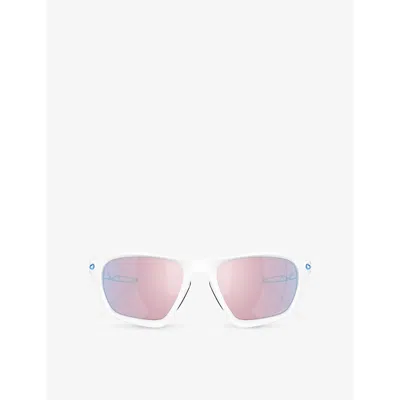Oakley Womens White Oo9431 Lateralis Rectangle-frame O_matter Sunglasses