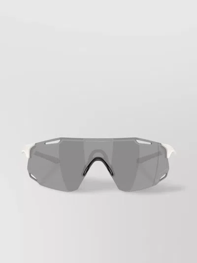 Oakley Wraparound Sunglasses Ventilation Ports In Brown