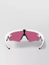 Oakley Wraparound Sunglasses With Curved Temples And Nose Pads