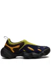 Oakley X Brain Dead Factory Team Flesh "blue Brown Lime" Sneakers In Yellow